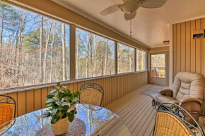 Less Than 1 Mi to Lake Hot Springs Village Escape with Deck